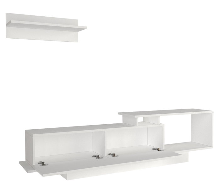 Hanah Home Mueble de TV Asos Blanco